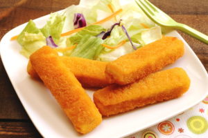 Varitas de merluza, fishfingers